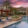 community pool area during twilight at retreat at chelsea park