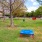 fenced in dog park at retreat at chelsea park apartments