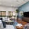 large sofa and armchairs with flat screen tv in clubhouse